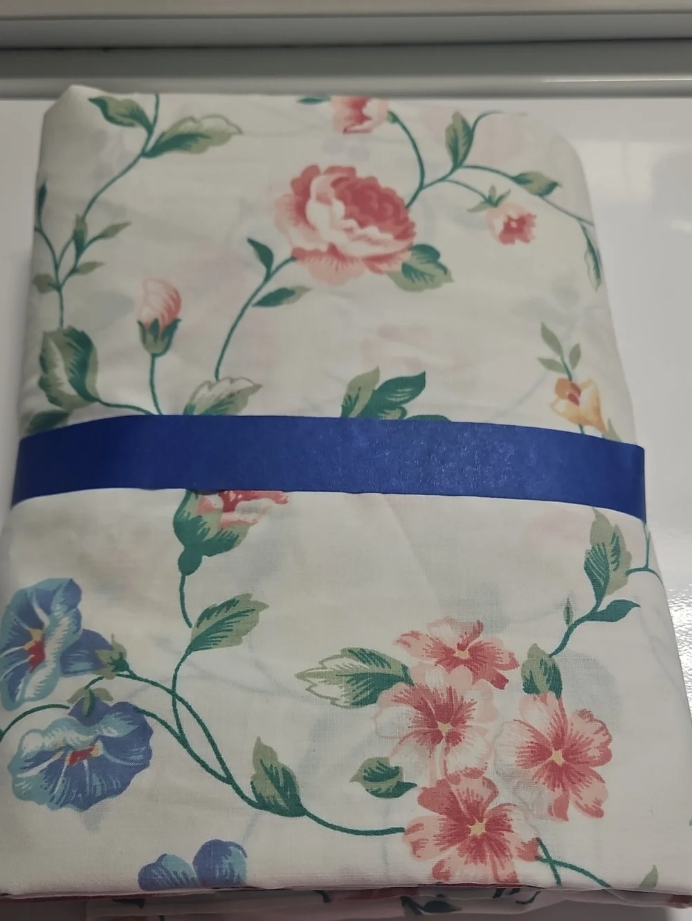 Floral Cotton Sheet Full Flat Sheet